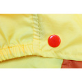 Custom Kids Raincoat Breathable Yellow Funny Foldable Children Raincoat